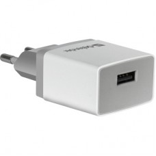 Зарядний пристрій Defender UPA-21 white, 1xUSB, 5V / 2.1 A (83571) - Фото