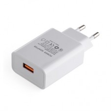 Зарядний пристрій Vinga QC3.0 Quick Wall Charger 1xUSB 18W Max (VWCQAW) - Фото