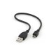 Дата кабель USB 2.0 AM to Mini 5P 0.3m Cablexpert (CCP-USB2-AM5P-1)