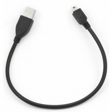 Дата кабель USB 2.0 AM to Mini 5P 0.3m Cablexpert (CCP-USB2-AM5P-1) - Фото