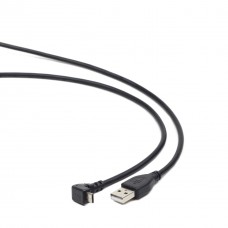 Дата кабель USB 2.0 Micro 5P to AF 1.8m Cablexpert (CCP-mUSB2-AMBM90-6) - Фото