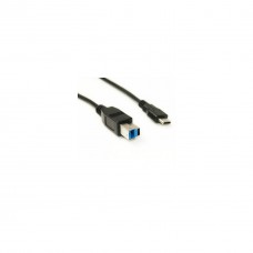 Дата кабель USB 3.0 Type-C to BM 1.5m PowerPlant (KD00AS1275) - Фото