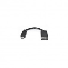 Дата кабель OTG USB 2.0 AF to Type-C 0.1m REAL-EL (EL123500030)