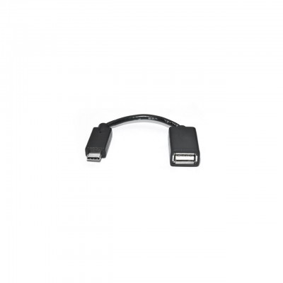 Дата кабель OTG USB 2.0 AF to Type-C 0.1m REAL-EL (EL123500030)