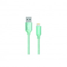 Дата кабель USB 2.0 AM to Lightning mint ColorWay (CW-CBUL004-MT) - Фото