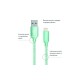 Дата кабель USB 2.0 AM to Lightning mint ColorWay (CW-CBUL004-MT)