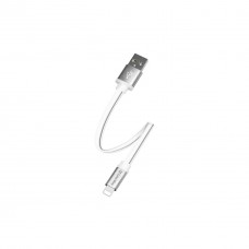 Дата кабель USB 2.0 AM to Lightning 0.25m white ColorWay (CW-CBUM-LM25W)