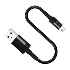 Дата кабель USB 2.0 AM to Micro 5P 0.2m Grand-X (FM-20M) - Фото