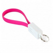 Дата кабель USB 2.0 AM to Type-C 0.18m pink Extradigital (KBU1788) - Фото