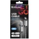 Дата кабель USB 2.0 AM to Lightning 1.0m ACH01-03T PRO White Defender (87809) Дата кабель USB 2.0 AM to Lightning 1.0m ACH01-03T PRO White Defender (87809)