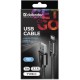 Дата кабель USB 2.0 AM to Type-C 1.0m USB09-03T PRO Black Defender (87814) Дата кабель USB 2.0 AM to Type-C 1.0m USB09-03T PRO Black Defender (87814)