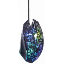 Мышка Gembird MUS-6B-GRAFIX-01 USB Black (MUS-6B-GRAFIX-01) - Фото