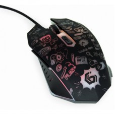 Мышка Gembird MUS-6B-GRAFIX-01 USB Black (MUS-6B-GRAFIX-01) - Фото