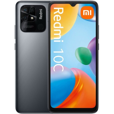 Xiaomi Redmi 10C 4\64Gb Graphite Gray (редми 10с - оригинал)