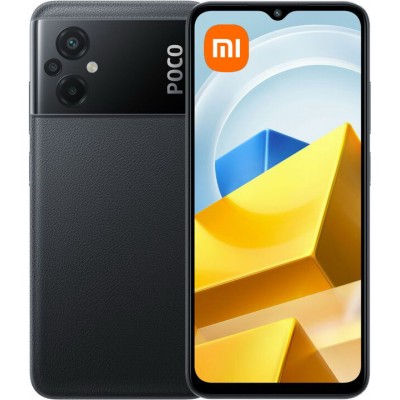 Оригинальный телефон Xiaomi Poco M5 4/64Gb Black (поко м5)