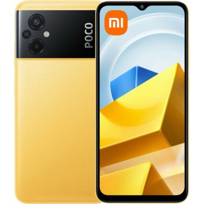 Оригинальный телефон Xiaomi Poco M5 4/64Gb Yellow (поко м5)