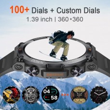 Смарт-годинник MELANDA New 1.39 inch Men's Bluetooth Call - Фото