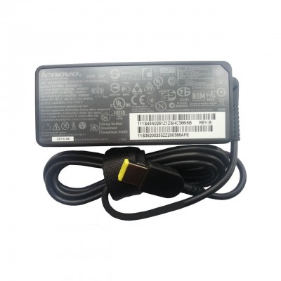 Блок питания к ноутбуку Lenovo 65W 20V 3.25А разъем прямоугольный (pin inside) (PA-1900-081 / A40132)