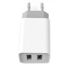 Зарядний пристрій ColorWay 2 USB AUTO ID 2.1 A (10 W) (CW-CHS015-WT)