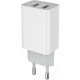 Зарядний пристрій ColorWay 2 USB AUTO ID 2.1 A (10 W) (CW-CHS015-WT)