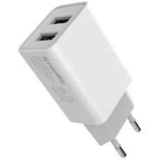 Зарядний пристрій ColorWay 2 USB AUTO ID 2.1 A (10 W) (CW-CHS015-WT) - Фото