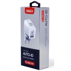 Зарядний пристрій Intaleo TCA242 (2USB2,4A) (white) (1283126477492) Зарядний пристрій Intaleo TCA242 (2USB2,4A) (white) (1283126477492) - Фото