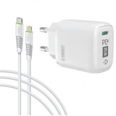 Зарядное устройство Intaleo TCGQPD120L (1283126510007)