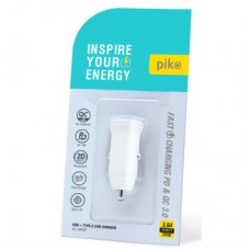 Зарядний пристрій Piko CC-302QP 2USB A+C/20W (1283126509896) - Фото