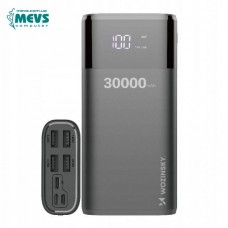 Повербанк Wozinsky 30000mAh 4 x USB (WPB-001BK)