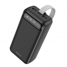 Оригінальний Borofone Power Bank BJ14B Freeway 30000 mAh Black LED ліхтарик 6974443386011 - Фото