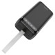 Оригінальний Borofone Power Bank BJ14B Freeway 30000 mAh Black LED ліхтарик 6974443386011