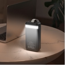 Оригінальний Borofone Power Bank BJ14B Freeway 30000 mAh Black LED ліхтарик 6974443386011 - Фото