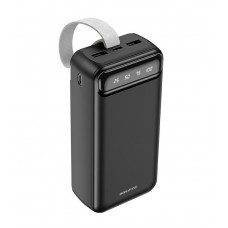 Оригінальний Borofone Power Bank BJ14B Freeway 30000 mAh Black LED ліхтарик 6974443386011 - Фото