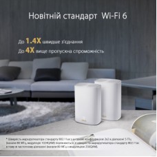 Маршрутизатор ASUS XP4 (2-PK) White - Фото
