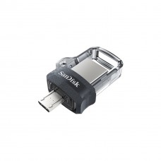 USB флеш накопитель SANDISK 64GB Ultra Dual Black USB 3.0 OTG (SDDD3-064G-G46) - Фото