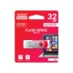 USB-флеш накопичувач GOODRAM 32 GB UTS3 Twister Red USB 3.0 (UTS3-0320R0R11) USB-флеш накопичувач GOODRAM 32 GB UTS3 Twister Red USB 3.0 (UTS3-0320R0R11)