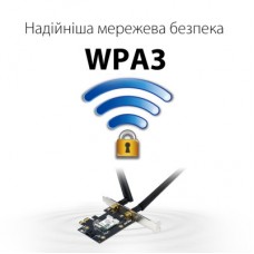 Мережева карта Wi-Fi ASUS PCE-AX1800 - Фото