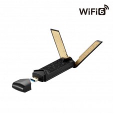 Мережева карта Wi-Fi ASUS USB-AX56 AX1800 USB 3.0 WPA3 MU-MIMO OFDMA (USB-AX56) - Фото