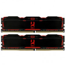 Модуль памяти для компьютера DDR4 16GB (2X8GB) 3200 MHz IRDM X Black Goodram (IR-X3200D464L16SA/16GDC) Модуль памяти для компьютера DDR4 16GB (2X8GB) 3200 MHz IRDM X Black Goodram (IR-X3200D464L16SA/16GDC)