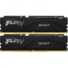 Модуль памяти для компьютера DDR5 64GB (2x32GB) 5600 MHz FURY Beast Black Kingston Fury (ex.HyperX) (KF556C40BBK2-64) Модуль памяти для компьютера DDR5 64GB (2x32GB) 5600 MHz FURY Beast Black Kingston Fury (ex.HyperX) (KF556C40BBK2-64)