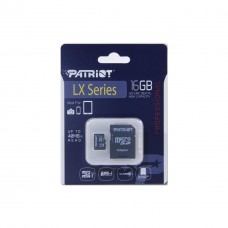 Картка пам'яті Patriot 16 GB microSD class10 UHS-I (PSF16GMCSDHC10) - Фото