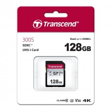 Картка пам'яті Transcend 128 GB SDXC class 10 UHS-I U1 V10 (TS128GSDC300S) Картка пам'яті Transcend 128 GB SDXC class 10 UHS-I U1 V10 (TS128GSDC300S) - Фото