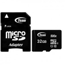 Картка пам'яті Team 32Gb microSDHC class 10 (TUSDH32GCL10U03) - Фото