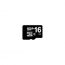 Картка пам'яті Silicon Power 16Gb microSDHC UHS-I class 10 (SP016GBSTHBU1V10SP) - Фото