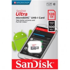 Картка пам'яті SANDISK 128 GB microSD class 10 Ultra Light (SDSQUNR-128G-GN6MN) - Фото