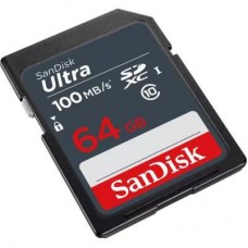 Картка пам'яті SanDisk 64 GB SDXC class 10 UHS-1 (SDSDUNR-064G-GN3IN) Картка пам'яті SanDisk 64 GB SDXC class 10 UHS-1 (SDSDUNR-064G-GN3IN) - Фото