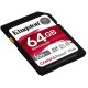 Карта памяти Kingston 64GB class 10 UHS-II U3 Canvas React Plus (SDR2/64GB) Карта памяти Kingston 64GB class 10 UHS-II U3 Canvas React Plus (SDR2/64GB)
