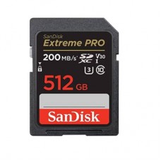 Карта памяти SanDisk 512GB SD class 10 UHS-I U3 V30 Extreme PRO (SDSDXXD-512G-GN4IN)