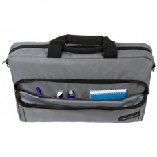 Сумка для ноутбука Grand-X Grand-X SB-129G 15.6" Grey Ripstop Nylon (SB-129G) - Фото