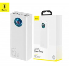 Оригінал Baseus Power Bank 30000 mAh Amblight Digital Display 65W 6A PPLG-A02 white BS-30KP365 для ноутбуків